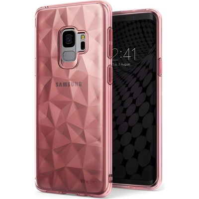 Ringke Air Prism Ultra-Thin 3D Cover Gel TPU Калъф за Samsung Galaxy S9 - Розов KP14920