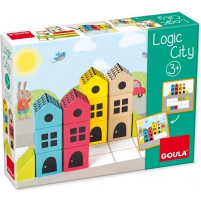 Goula Детска логическа игра Goula - Град (50200)
