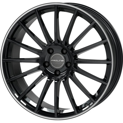 PROLINE PXW 8x18 5x112 ET38 black rim polished