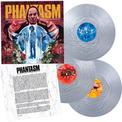 Sony Music Soundtrack : Myrow, Fred, Malcolm Seagrave: Phantasm (Coloured Metallic Silver Vinyl, Remastered) - 3Vinyl (LP) (079643)