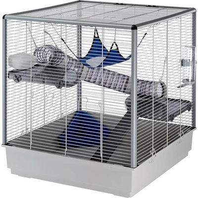 Ferplast - Cage Furat XL Grey - Оборудвана клетка за порове - 75 х 80 х 86, 5 см