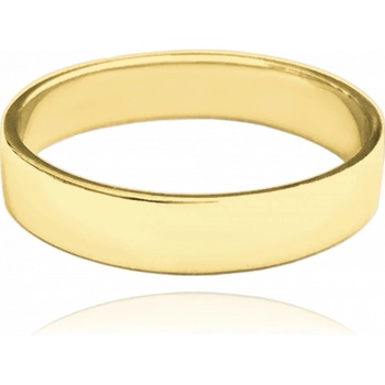 Minet JMAN0138GR Pozlátený strieborný snubný prsteň