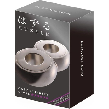 Hanayama Метален логически пъзел Hanayama - Cast Puzzle Infinity Huzzle (515117)