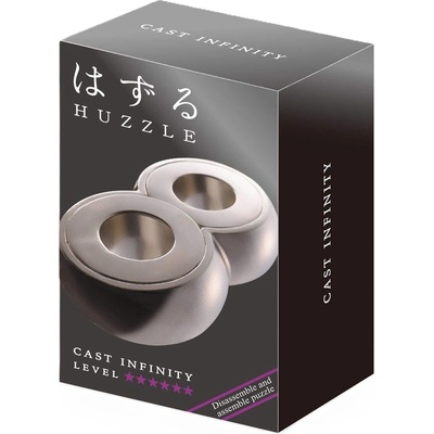 Hanayama Метален логически пъзел Hanayama - Cast Puzzle Infinity Huzzle (515117)