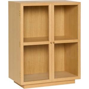 Hübsch Висяща витрина от декор от дъб в естествен цвят 70x90x39 cm Mae - Hübsch (882116)