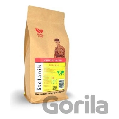 KÁVOHOLIK Štefánik Etiópia zrnková 1 kg