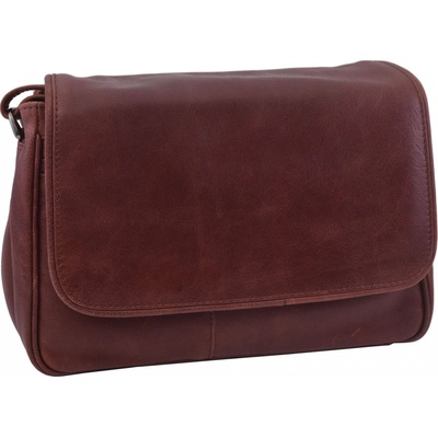Mercucio dámská kožená crossbody kabelka růžová 220108