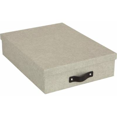 Bigso Oskar Canvas Paper Laminate organizér béžová