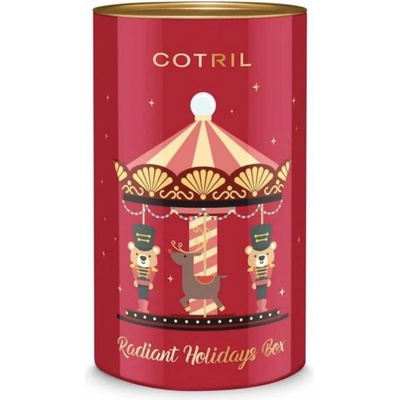 Cotril Radiant Holiday šampon 250 ml + maska na vlasy 250 ml + sprej proti vlhkosti 100 ml dárková sada