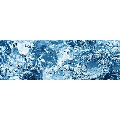 060 Samolepící fototapeta do kuchyně - Perlivá voda, 180x60cm