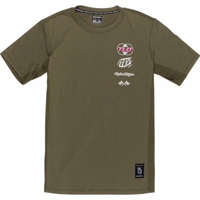 Troy Lee Designs SKYLINE RIDE TEE WORLDWIDE CAPER