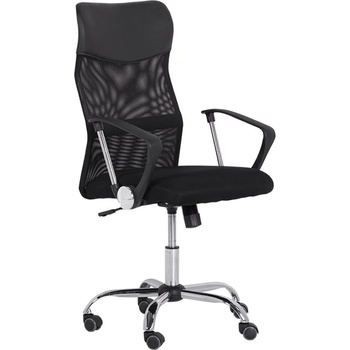 Image 1 of Bittel Офис стол Carmen 6590, еко кожа, подлакътници, газов амортисьор, регулируем люлеещ механизъм, коригиране на височина, черен