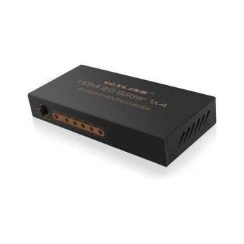 Estillo Сплитер HDMI ESTILLO HDSP0009M1, 1/4, 4K/60Hz, универсален, EST-HDMI-SPLITTER-1-4-4K