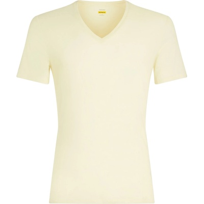 Icebreaker Мъжко мериносово термобельо Icebreaker Anatomica S/S V Merino base layer - Undyed - размер XL (015-0487-0715)