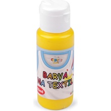 barva na textil 60 ml barva 2 žlutá
