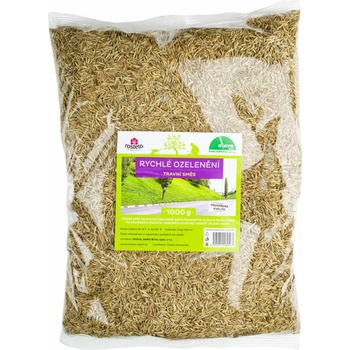 Trávna zmes - Rýchle ozelenenie 1 kg Rosteto