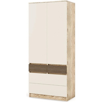 Мебели ДИМОВ Двукрилен гардероб НЕВАДА МН3 + МН7