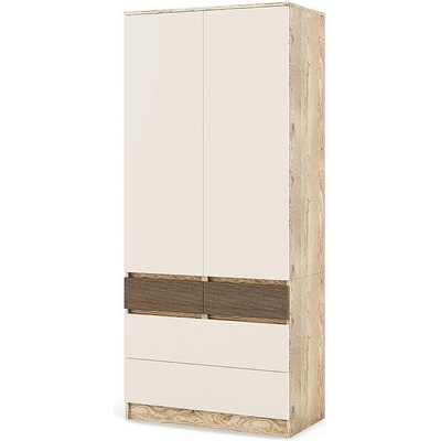 Мебели ДИМОВ Двукрилен гардероб НЕВАДА МН3 + МН7