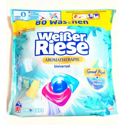 Weisser Riese Aromatherapie Universal kapsule na pranie 80 PD