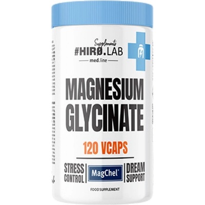 Hero. Lab Magnesium Glycinate | MagChel® Bisglycinate + Vitamin B6 [120 капсули]