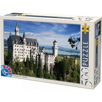 D-Toys - Puzzle Neuschwanstein, Germany - 500 piese