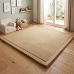 Pepita Голяма постелка за игра 150x200x2cm - Бежова (KF-CNP152B)