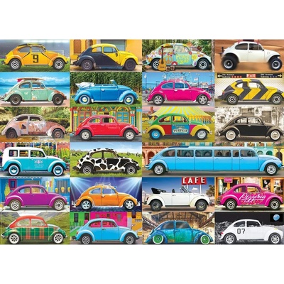 EuroGraphics Volkswagen Brouk na cestách 1000 dílků