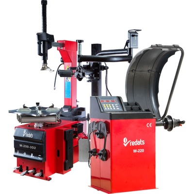 AKČNÍ SET Redats 1+1, Vyvažovačka W-220 a zouvačka kol M-250 3D2, 30-07-10 – Hledejceny.cz