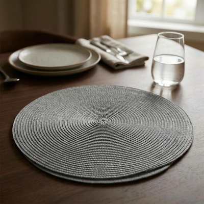 Kela prostírání KIMYA PP-plastik H 0,2cm Ř 38cm KL-12340