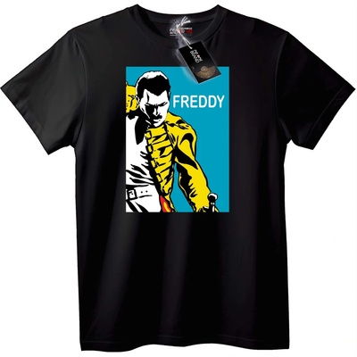 NOONEBRAND Тениска Ужас с Freddy Krueger - 2XL, Black