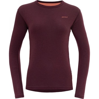 Devold Multi Sport Merino 190 Shirt Wmn Размер: M / Цвят: винен