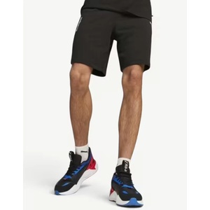 PUMA x BMW Mms Ess Sweat Shorts FT Black - magazinko
