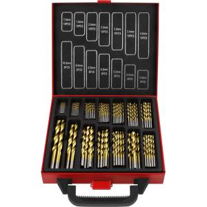 Kraft&Dele Комплект свредла за метал 1-10mm 99бр в куфар 68160 (KD5967)