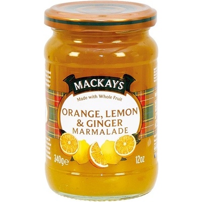 Mackay's Zavařenina pomeranč citron zázvor 340 g