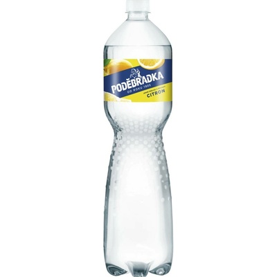 Poděbradka citron perlivá 6 x 1,5 l