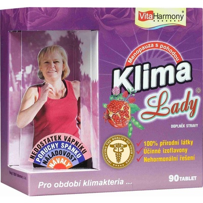 VitaHarmony KlimaLady pro obd. klimakteria 90 tabliet