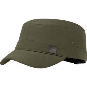 Buff Шапка с козирка Buff Military Cap - Solid Tundra Khaki - размер S/M 53-55 cm (904-6232-0211)