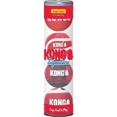 Kong Signature míč (S) 5 cm 4 ks