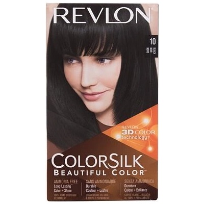 Revlon Colorsilk Beautiful Color barva na vlasy na barvené vlasy na všechny typy vlasů 10 Black 59,1 ml