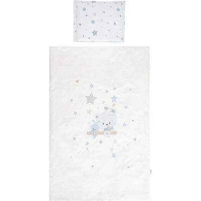 Lorelli Спален комплект от 5 части Lorelli - Cosy, Bear With Swing, син (10420066901)