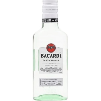 Image 1 of BACARDI White (Carta Blanca) - ром 200ml 200ml