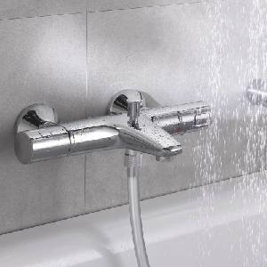 GROHE Термостатичен смесител за вана/душ Grohe Precision Start, гланциран хром (34598000)