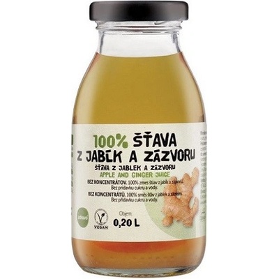 Zdravo 100% zázvo a jablko 200 ml