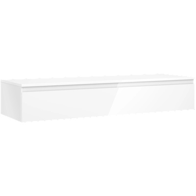 Mexen Orio баня шкаф за мивка 140 см с плот, 1 чекмедже, бял гланц - 91A10-14023-1-BFC00 (91A10-14023-1-BFC00)