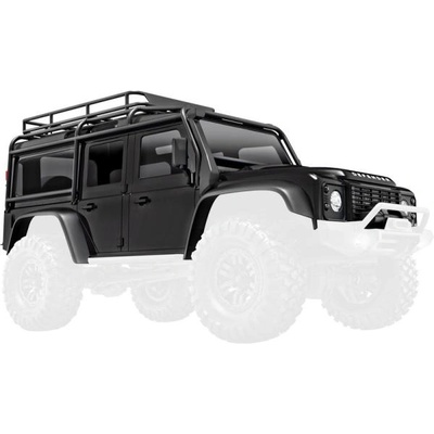 Traxxas каросерия Land Rover Defender черна