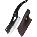 HARAHU Кухненски Сатър hi-25837 - Кафяво / Черно / С калъф kp25837