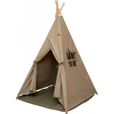 Little Dutch dětský stan Teepee olive