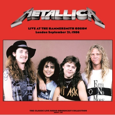 METALLICA - Live At The Hammersmith Odeon London 21th September 1986 - Coloured LP