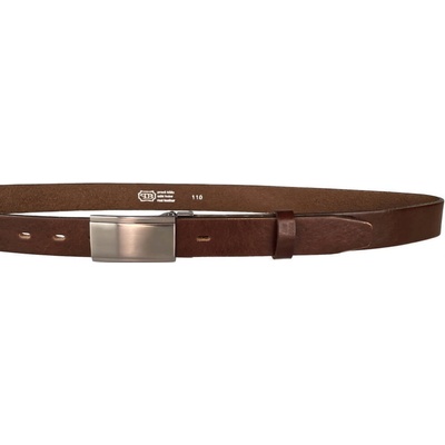 Penny Belts pánský kožený opasek 30-100-4PS-506 hnědý