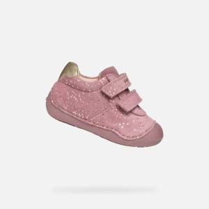 GEOX Първи стъпки за момичета Geox Tutim Pink Geox | Rozov | Момичешки | 18